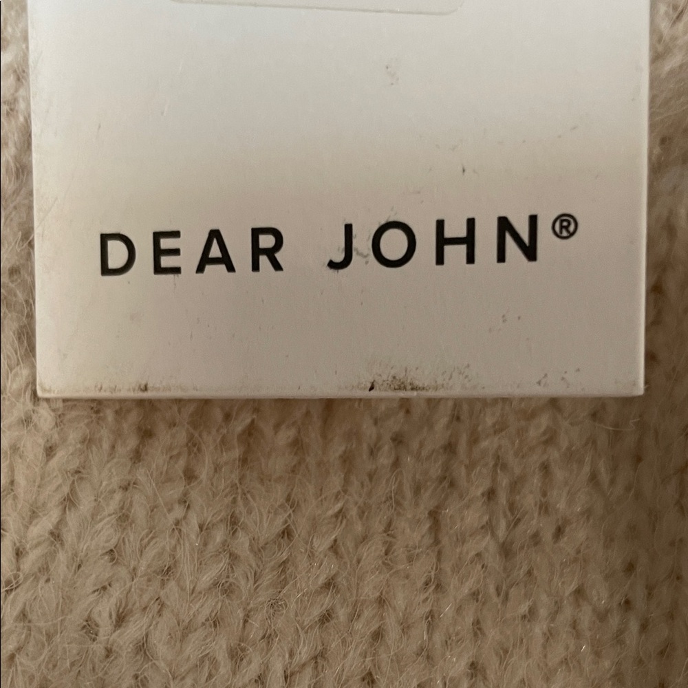 Dear John Cozy Cream Oversized Turtleneck Sweater - Picture 2 of 10